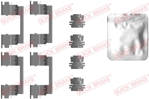 Accessory Kit, disc brake pad